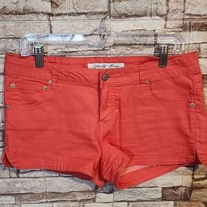 Celebrity Pink/Red Soft Denim Pink Shorts